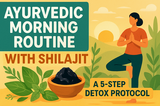 Ayurvedic Morning Routine with Shilajit: A 5-Step Detox Protocol