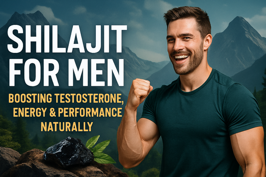 Shilajit for Men: Boosting Testosterone, Energy & Performance Naturally