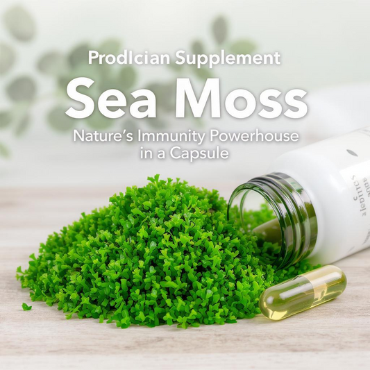Sea Moss – Nature’s Immunity Powerhouse in a Capsule