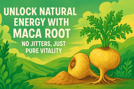 Unlock Natural Energy with Maca Root – No Jitters, Just Pure Vitality