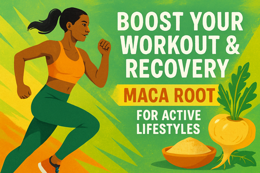 Boost Your Workout & Recovery: Maca Root for Active Lifestyles