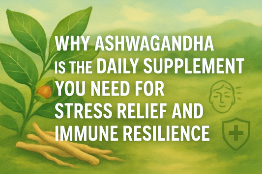 Why Ashwagandha is the Daily Supplement You Need for Stress Relief and Immune Resilience