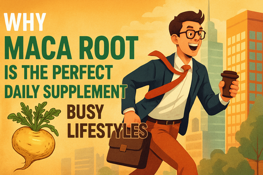 Why Maca Root Is the Perfect Daily Supplement for Busy Lifestyles