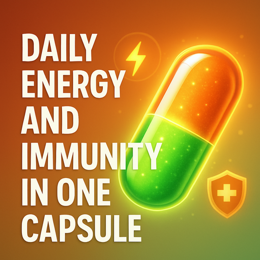 Daily Energy and Immunity in One Capsule