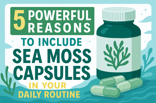 5 Powerful Reasons to Include Sea Moss Capsules in Your Daily Routine