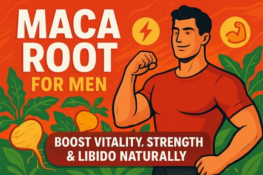 Maca Root for Men – Boost Vitality, Strength & Libido Naturally