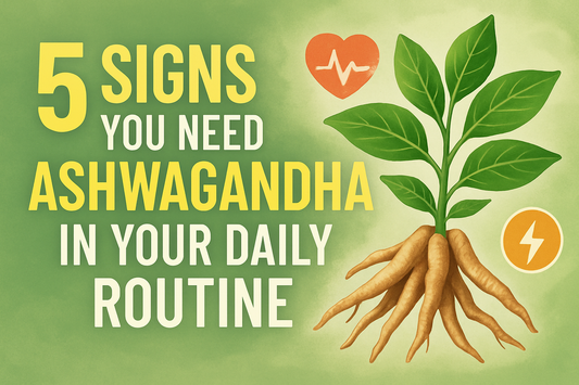 5 Signs You Need Ashwagandha in Your Daily Routine