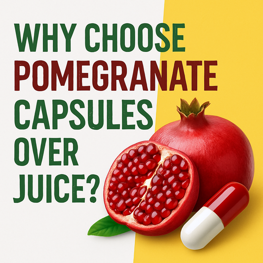 Why Choose Pomegranate Capsules Over Juice?