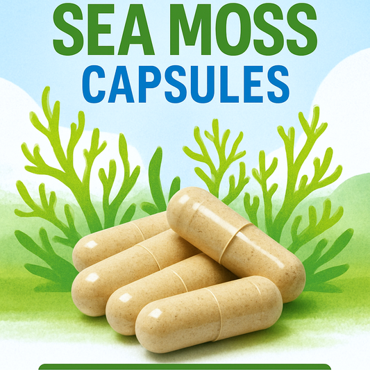 Veda Roots Sea Moss Capsules for Immune Support
