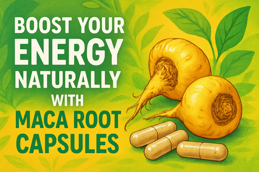 Boost Your Energy Naturally with Maca Root Capsules