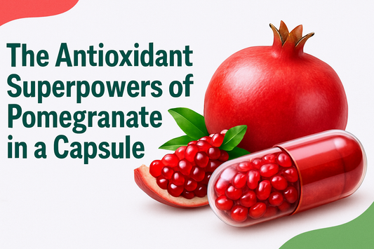 The Antioxidant Superpowers of Pomegranate in a Capsule