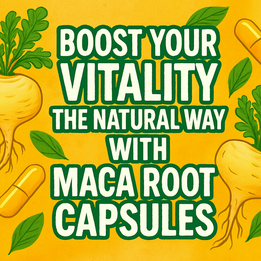 Boost Your Vitality the Natural Way with Maca Root Capsules