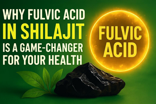 Why Fulvic Acid in Shilajit Is a Game-Changer for Your Health