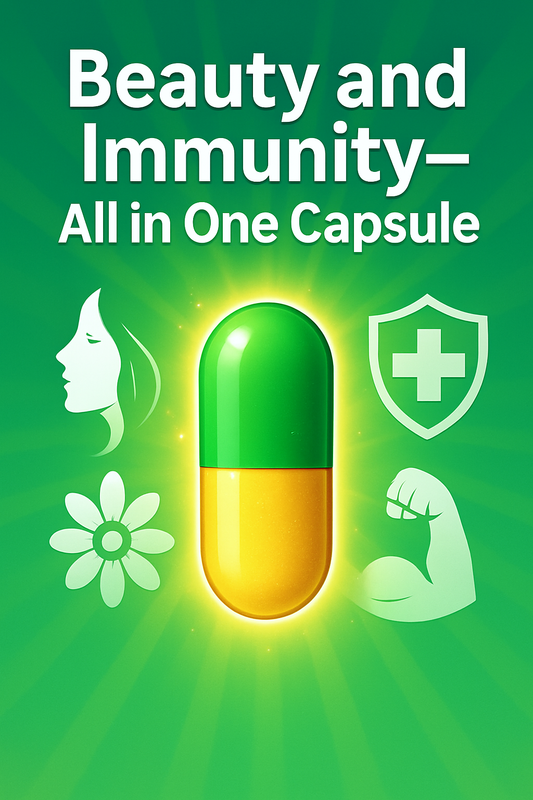 Beauty and Immunity—All in One Capsule