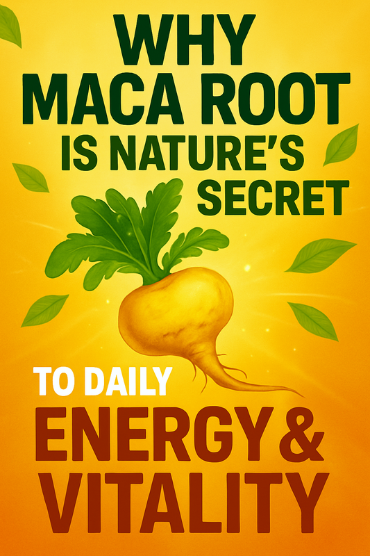 Why Maca Root is Nature’s Secret to Daily Energy & Vitality