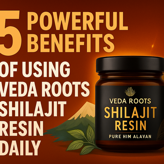 5 Powerful Benefits of Using Veda Roots Shilajit Resin Daily