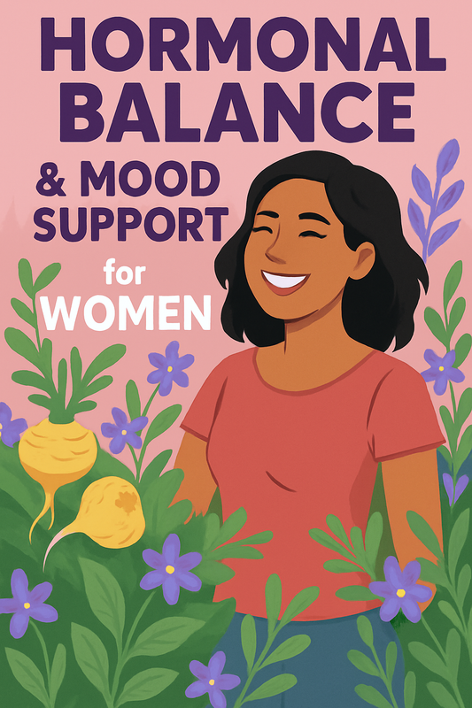 Hormonal Balance & Mood Support for Women with Maca Root