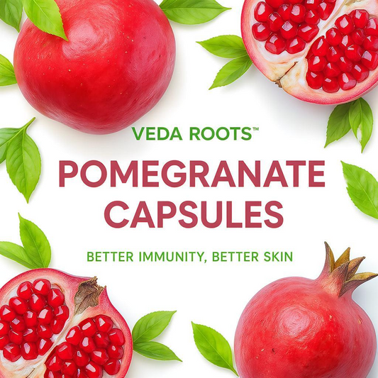Veda Roots Pomegranate Capsules – Better Immunity, Better Skin
