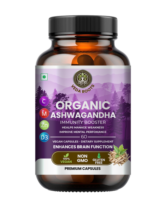 Ashwagandha Capsules (60N) - Veda Roots